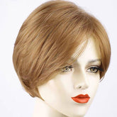 10 inch short blonde human hair wig